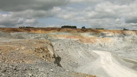 Mining enterprise, panorama Stock Footage 104441144