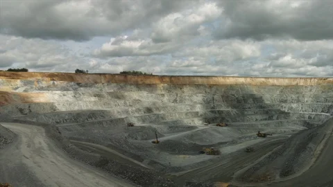 Mining enterprise, panorama Stock Footage 104441847