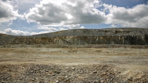 Mining enterprise, panorama Stock Footage 105752168