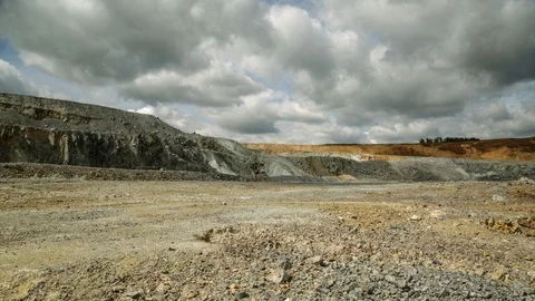 Mining enterprise, panorama Stock Footage 105816147