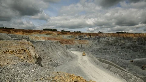 Mining enterprise, panorama Stock Footage 105816463