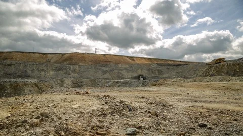 Mining enterprise, panorama Stock Footage 105911082