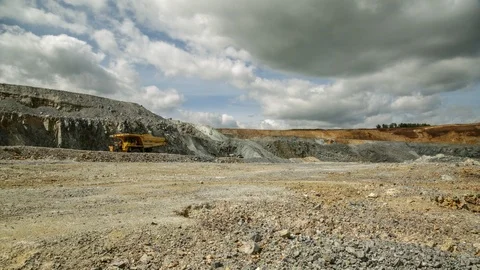 Mining enterprise, panorama Stock Footage 105912317