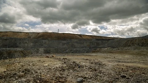 Mining enterprise, panorama Stock Footage 105928805