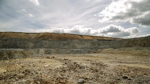 Mining enterprise, panorama Stock Footage 105929835