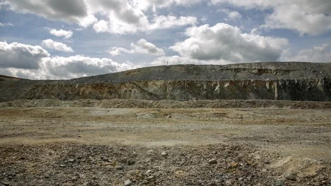 Mining enterprise, panorama Stock Footage 105929917