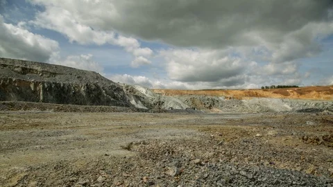Mining enterprise, panorama Stock Footage 105931069