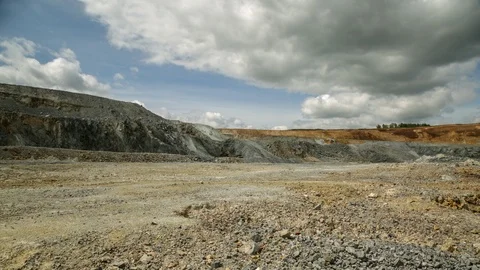 Mining enterprise, panorama Stock Footage 105931662