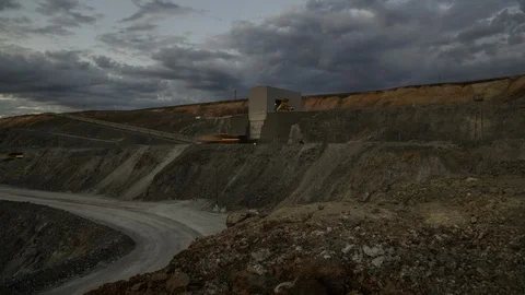 Mining enterprise, panorama Stock Footage 107401685