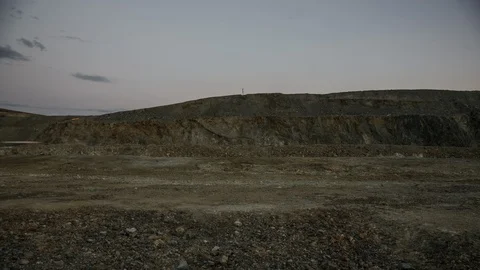 Mining enterprise, panorama Stock Footage 107402264