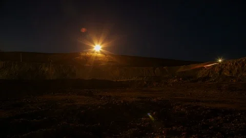 Mining enterprise, panorama Stock Footage 107404681