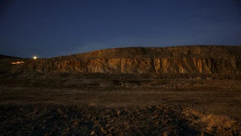 Mining enterprise, panorama Stock Footage 107405190