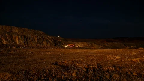 Mining enterprise, panorama Stock Footage 107405785