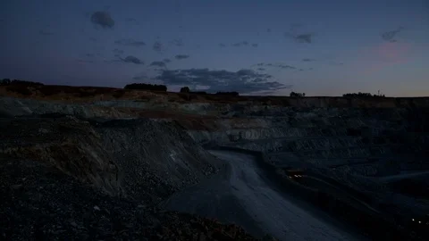 Mining enterprise, panorama Stock Footage 107450583