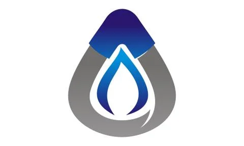 Mining Exploration Logo Design Template Vector Stock Illustration