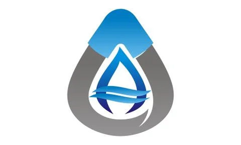 Mining Exploration Logo Design Template Vector Stock Illustration