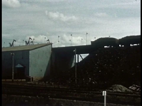 In mining facilities along the Minnesota Iron Range crushing, washing,ƒ Stock Footage 75267484