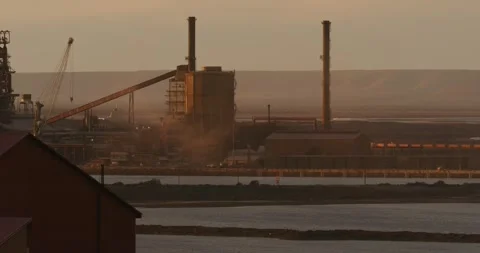 Mining Facility In South Australia Stock Footage 317601103