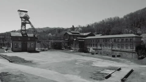 Mining Factory Stock Footage 141385867