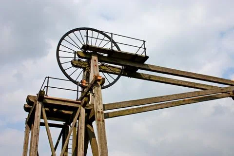 Mining Headstocks. Stock Photos