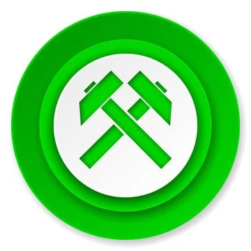 Mining icon. Stock Illustration