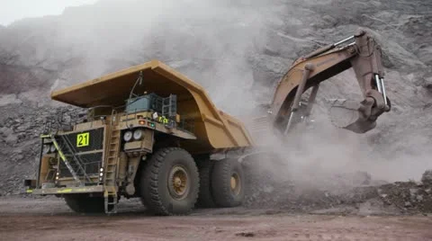 Mining Industry Stock Footage 11949310