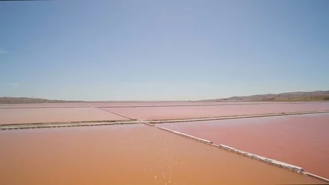 Mining Lake NZ Stock Footage 74251260