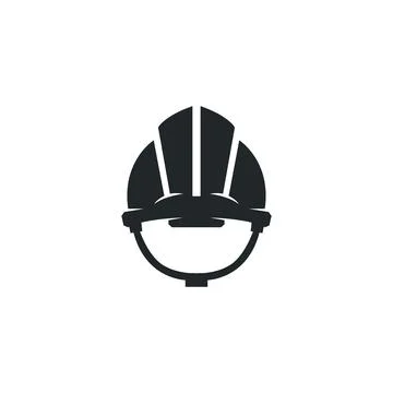 Mining logo design simple minimalist concept gold mountain mining with work.. 스톡 일러스트