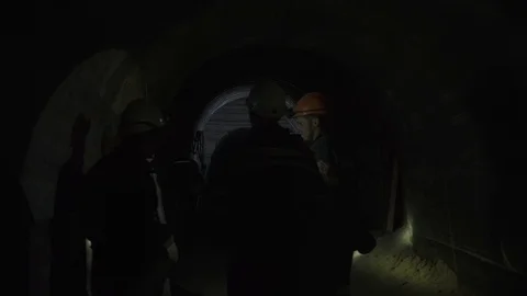 Mining in mines of minerals Stock Footage 93540123