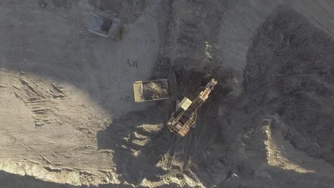 Mining Operation Drone Stock Footage 92071832