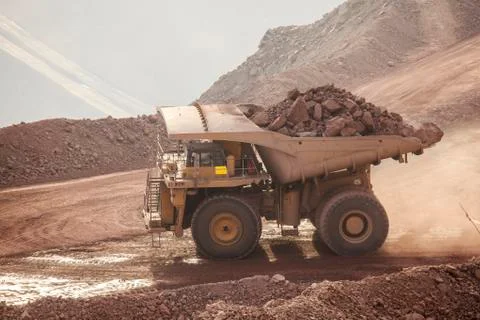 Mining Foto stock