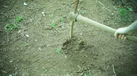 Mining pick ax Video stock 11423994