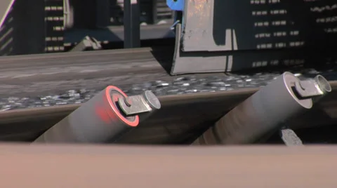 Mining - Plant With Conveyor Stock Footage 35524152