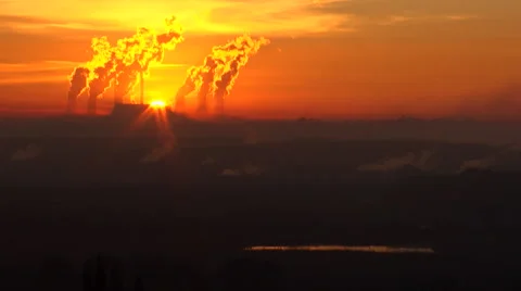 Mining - Power Station Stock Footage 47412225