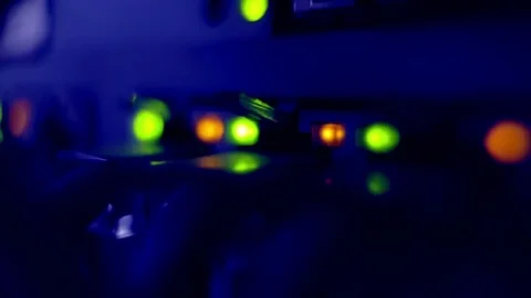 Mining process. Crypto currency. The flow of economic data. Financial concept Stock Footage 81293651