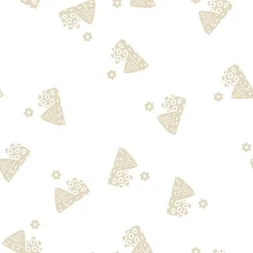 Mining processing glyph seamless pattern Stock Illustration