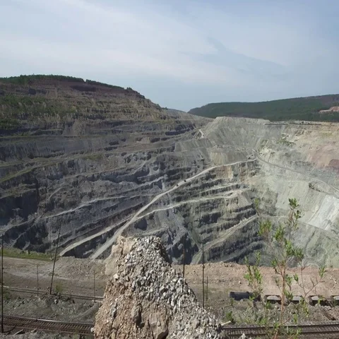 Mining quarry Stock-Footage 69556009