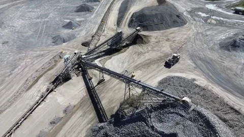 Mining Quarry Landscape Vidéo 332722241
