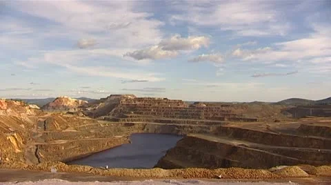 Mining - Rio Tinto - Spain Vídeos de archivo 22112860