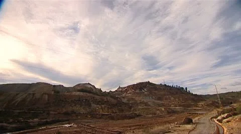 Mining - Rio Tinto - Spain Stockbeeldmateriaal 22113174