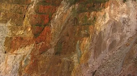 Mining - Rio Tinto - Spain Vídeos de archivo 22132993