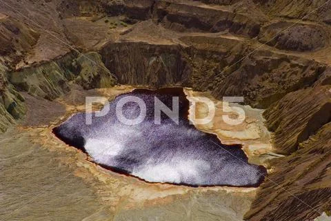 Mining Rock Pit Stock Photos