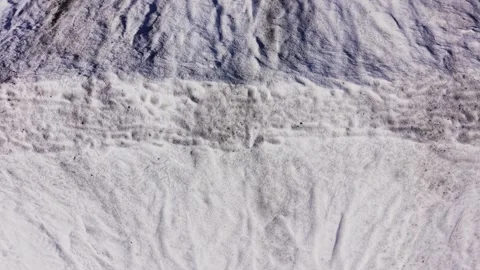 Mining salt from the ground at a location known for mineral deposits Stock Footage 337939637