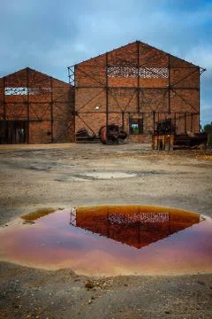 Mining site Stock Photos