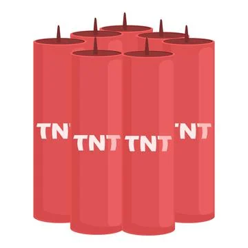 Mining tnt icon cartoon vector. Loader sand Illustrazione stock