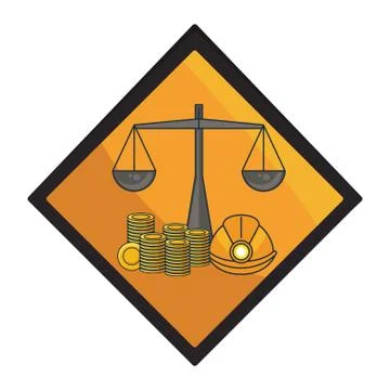 Mining tools and elements Stock Illustration