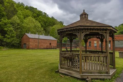 Mining town famous for The Rocket Boys of Coalwood, West Virginia, USA Stockfoto's