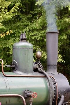Mining train locomotive Stock Photos