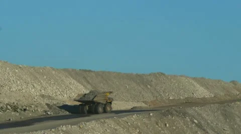 Mining truck Stock Footage 22151939