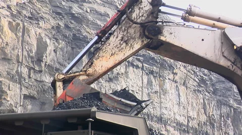 Mining - Truck Loading4 Stock Footage 47421197